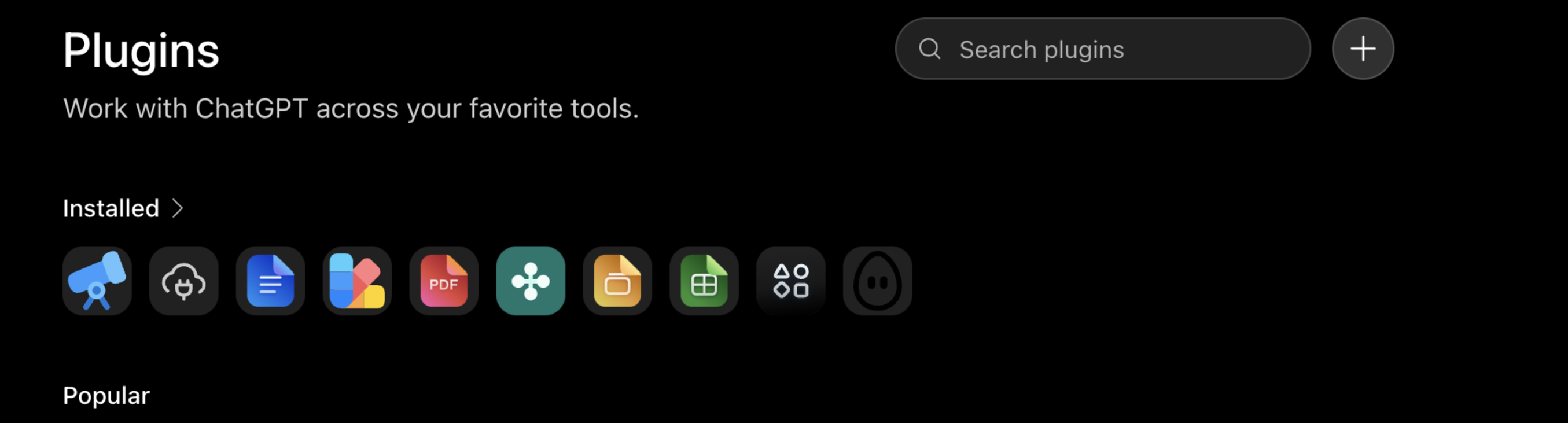 The add connection control